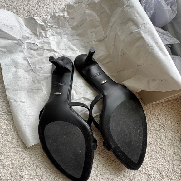 Tony Bianco • Women's Black Mule Kitten heel DAISY Sandals • 7 - Picture 3 of 3